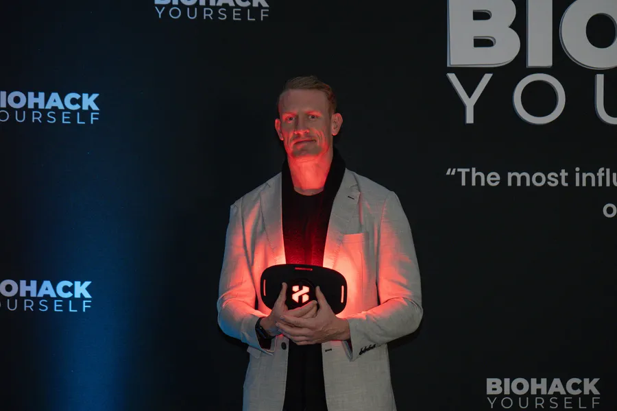 Red light therapy device demo